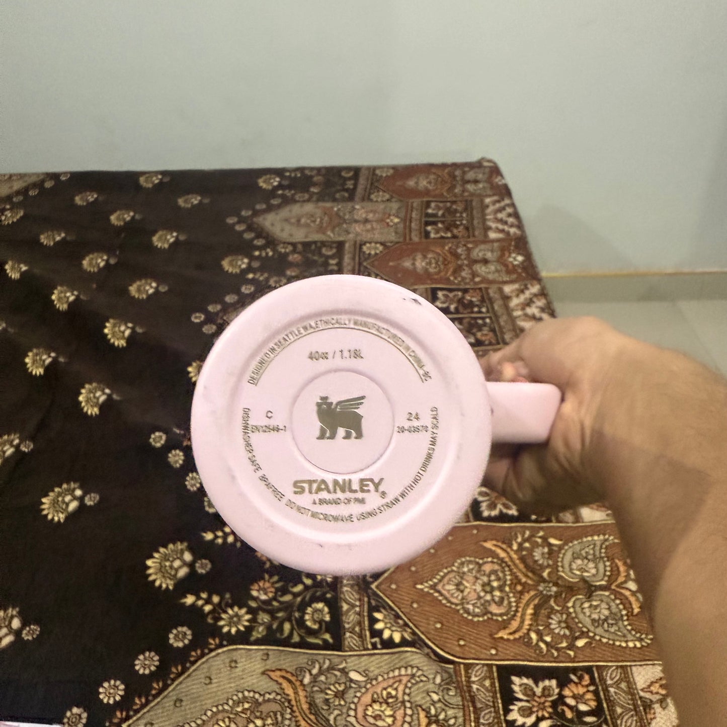 Stanley Tumbler - Pink Rose Bush - Simple Box